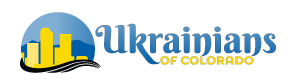 Ukrainians of Colorado logo